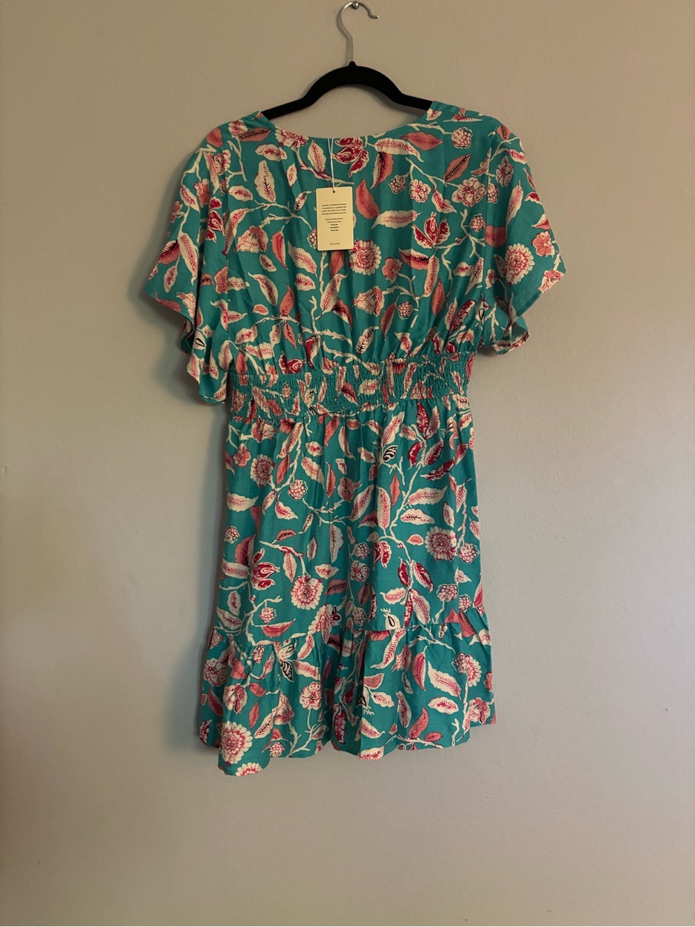 Cupshe Palm Vacay Tropical mini dress - Picture 3 of 5